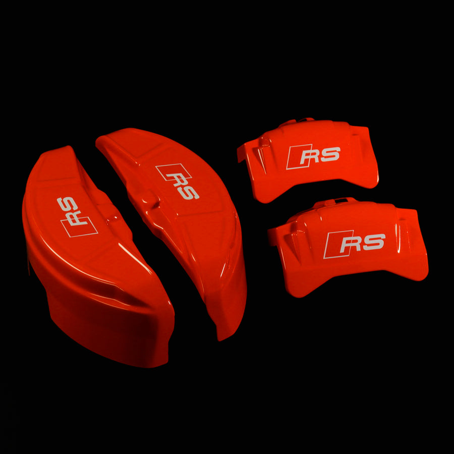 Brake Caliper Covers for Audi A6 2012-2015 – RS Style in Red Color – Set of 4 + Warranty