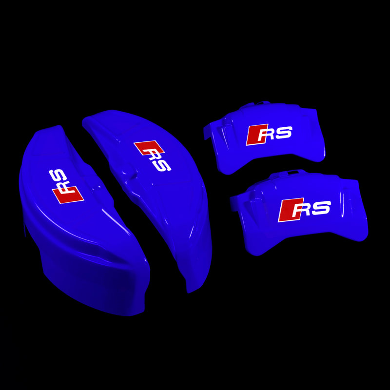 Brake Caliper Covers for Audi A6 2012-2015 – RS Style in Blue Color – Set of 4 + Warranty
