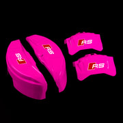 Brake Caliper Covers for Audi A7 2012-2015 – RS Style in Fuchsia Color – Set of 4 + Warranty