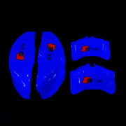 Brake Caliper Covers for Audi A6 2012-2015 – S line Style in Blue Color – Set of 4 + Warranty