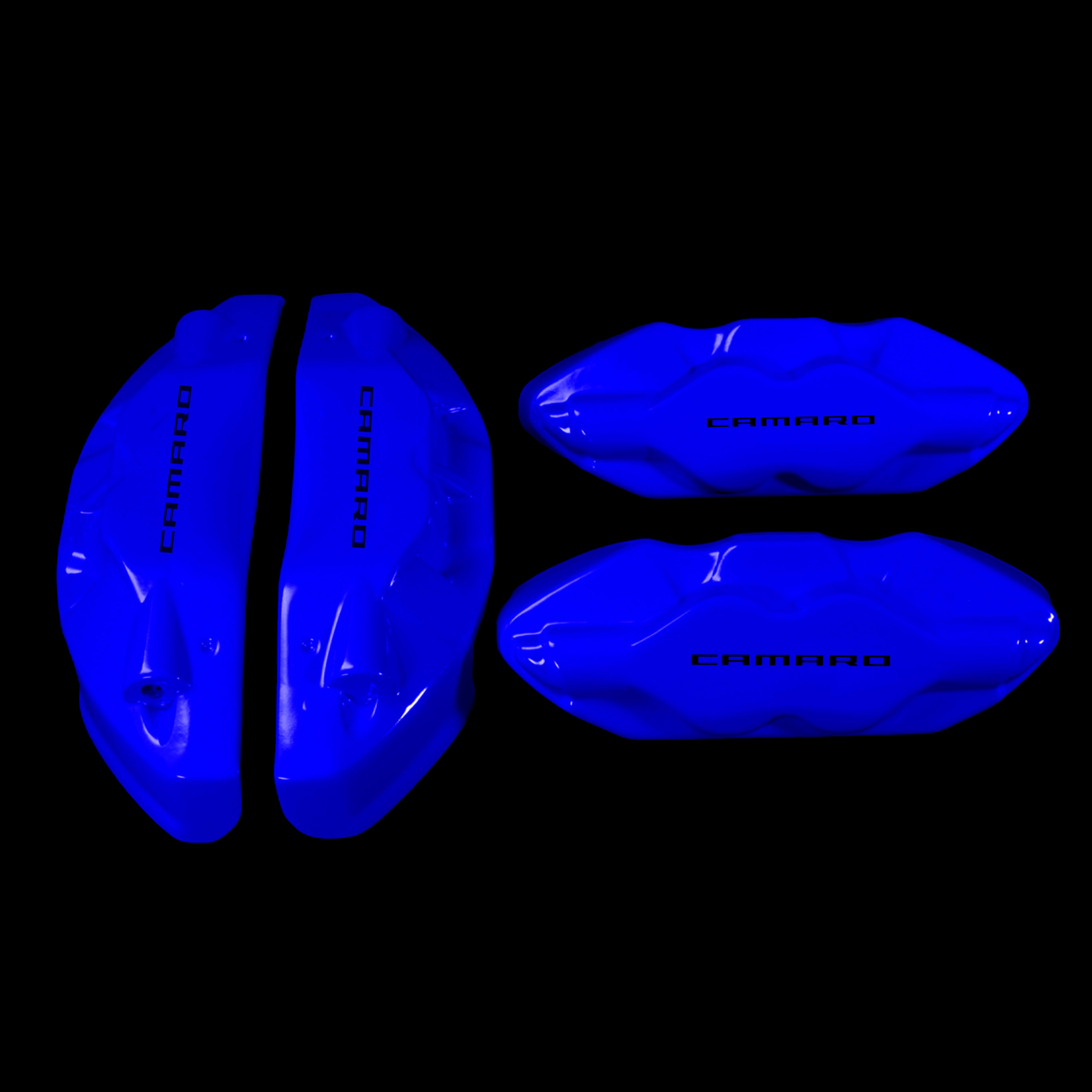 Brake Caliper Covers for Chevrolet Camaro SS 2016-2022 in Blue Color – Set of 4 + Warranty
