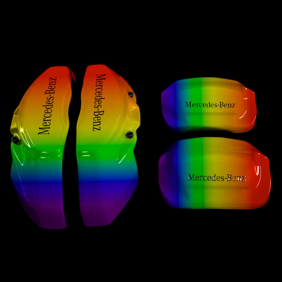 Custom Brake Caliper Covers for Mercedes-Benz in Custom Color – Set of 4 + Warranty