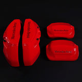 Custom Brake Caliper Covers for Mercedes-Benz in Red Color – Set of 4 + Warranty