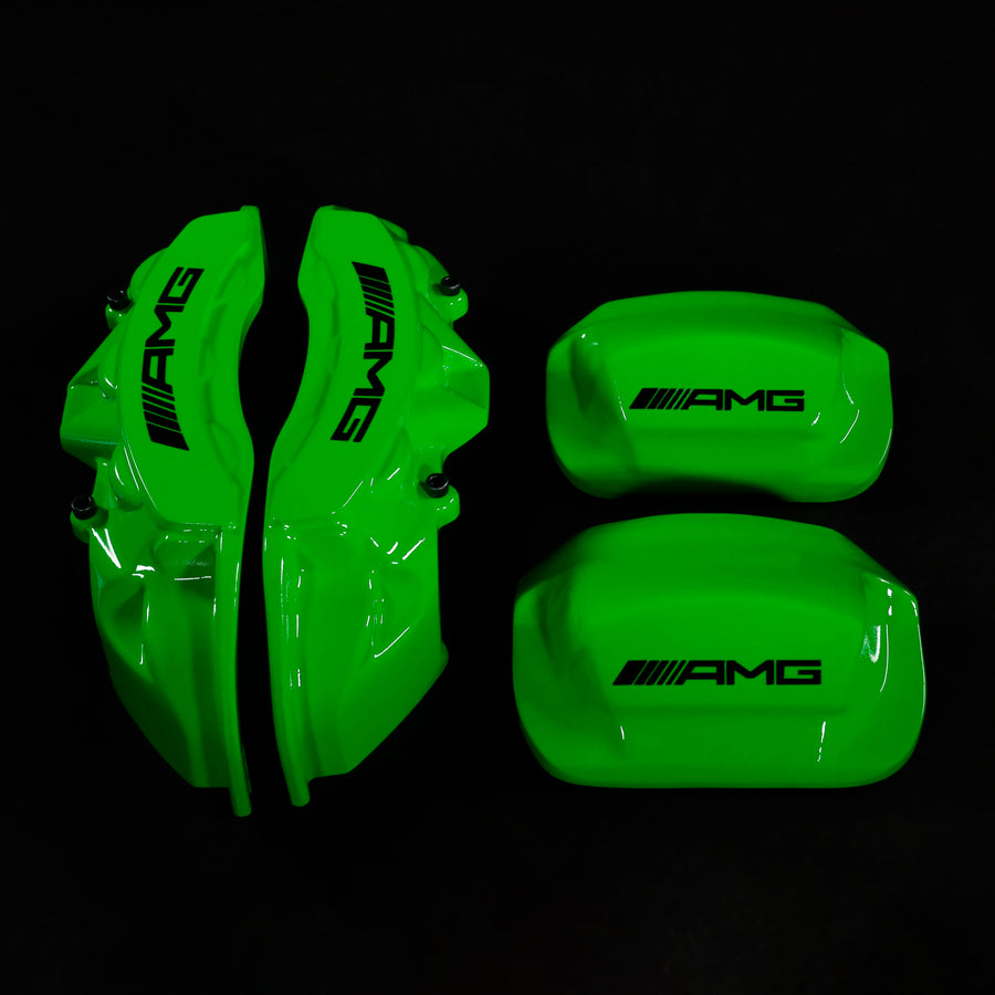 Brake Caliper Covers for Mercedes-Benz G550 1991-2018 – AMG Style in Green Color – Set of 4 + Warranty