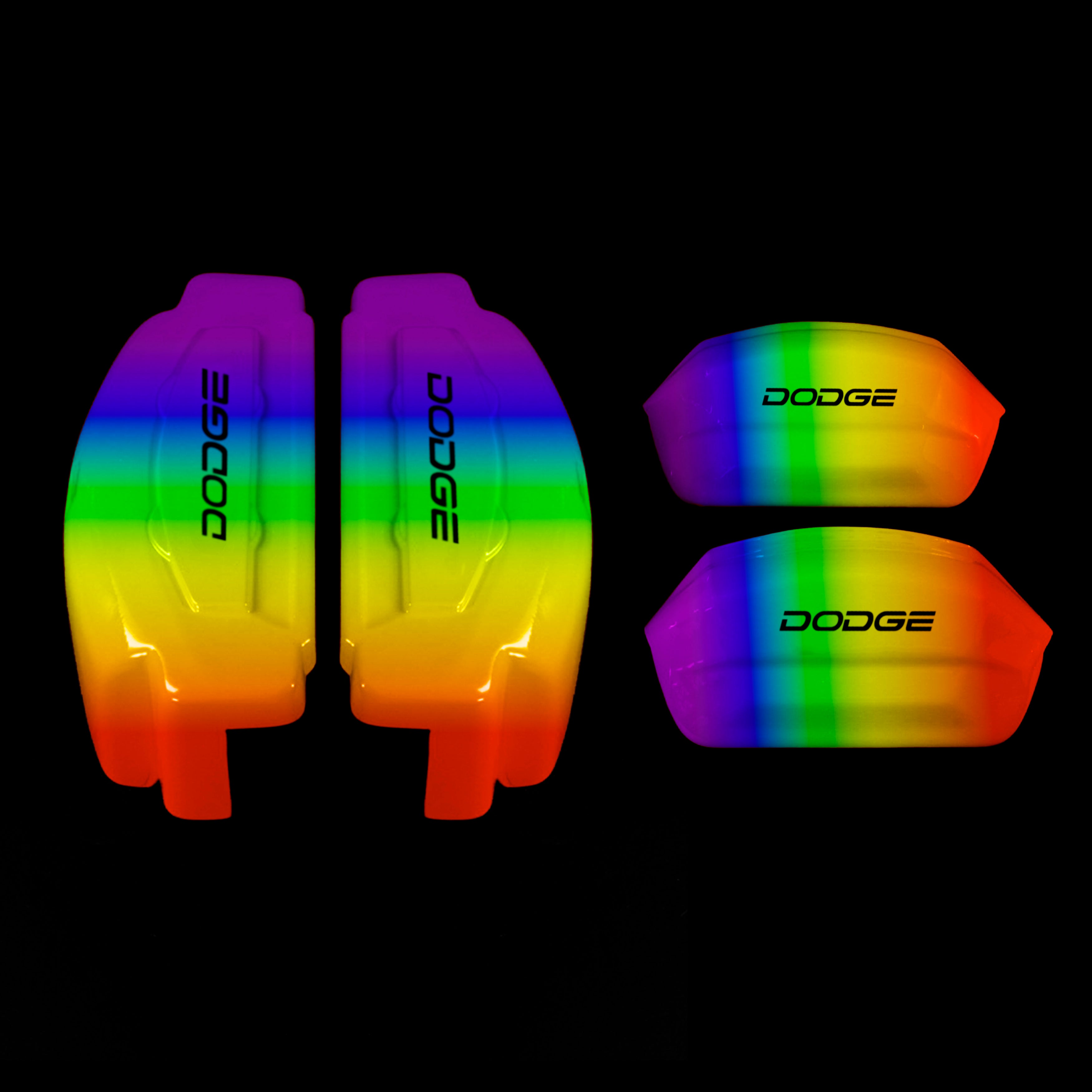 Brake Caliper Covers for Dodge Charger 2006-2020 in Custom Color – Set of 4 + Warranty