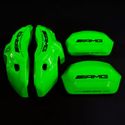 Brake Caliper Covers for Mercedes-Benz C63 2017-2018 – AMG Style in Green Color – Set of 4 + Warranty