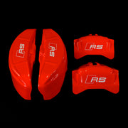 Brake Caliper Covers for Audi A7 2012-2015 – RS Style in Red Color – Set of 4 + Warranty