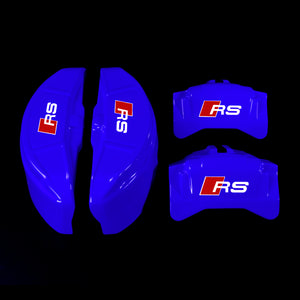 Brake Caliper Covers for Audi A6 2012-2015 – RS Style in Blue Color – Set of 4 + Warranty