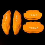Brake Caliper Covers for Tesla Model X 2017-2020 in Orange Color – Set of 4 + Warranty
