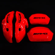 Brake Caliper Covers for Mercedes-Benz C63 2015-2018 – AMG Ceramic Style in Red Color – Set of 4 + Warranty