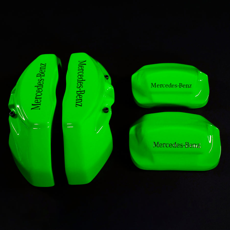Brake Caliper Covers for Mercedes-Benz E400 2003-2016 in Green Color Set of 4 + Warranty