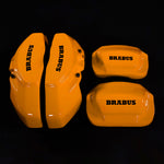 Brake Caliper Covers for Mercedes-Benz E550 2003-2016 – Brabus Style in Orange Color – Set of 4 + Warranty
