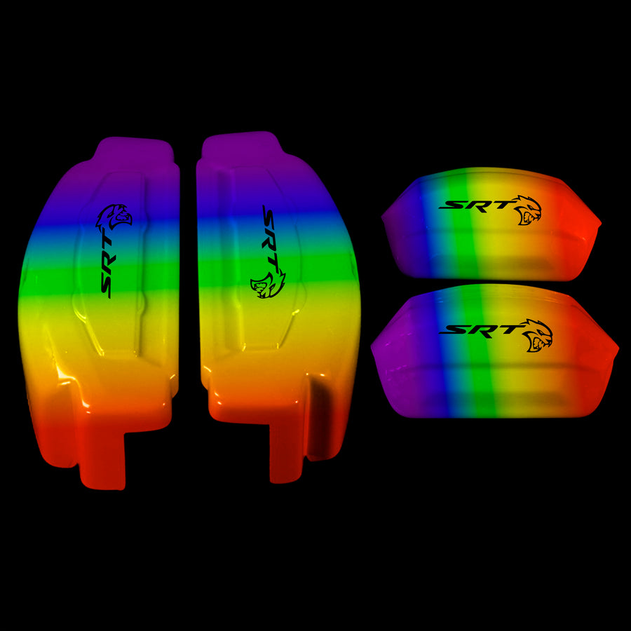 Brake Caliper Covers for Dodge Charger 2006-2020 – SRT Style in Custom Color – Set of 4 + Warranty