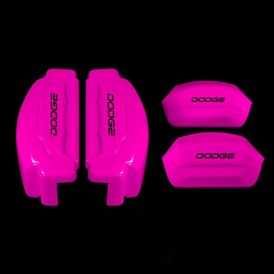 Brake Caliper Covers for Dodge Charger 2006-2020 in Fuchsia Color – Set of 4 + Warranty