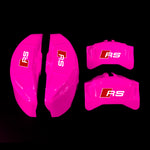 Brake Caliper Covers for Audi A7 2012-2015 – RS Style in Fuchsia Color – Set of 4 + Warranty