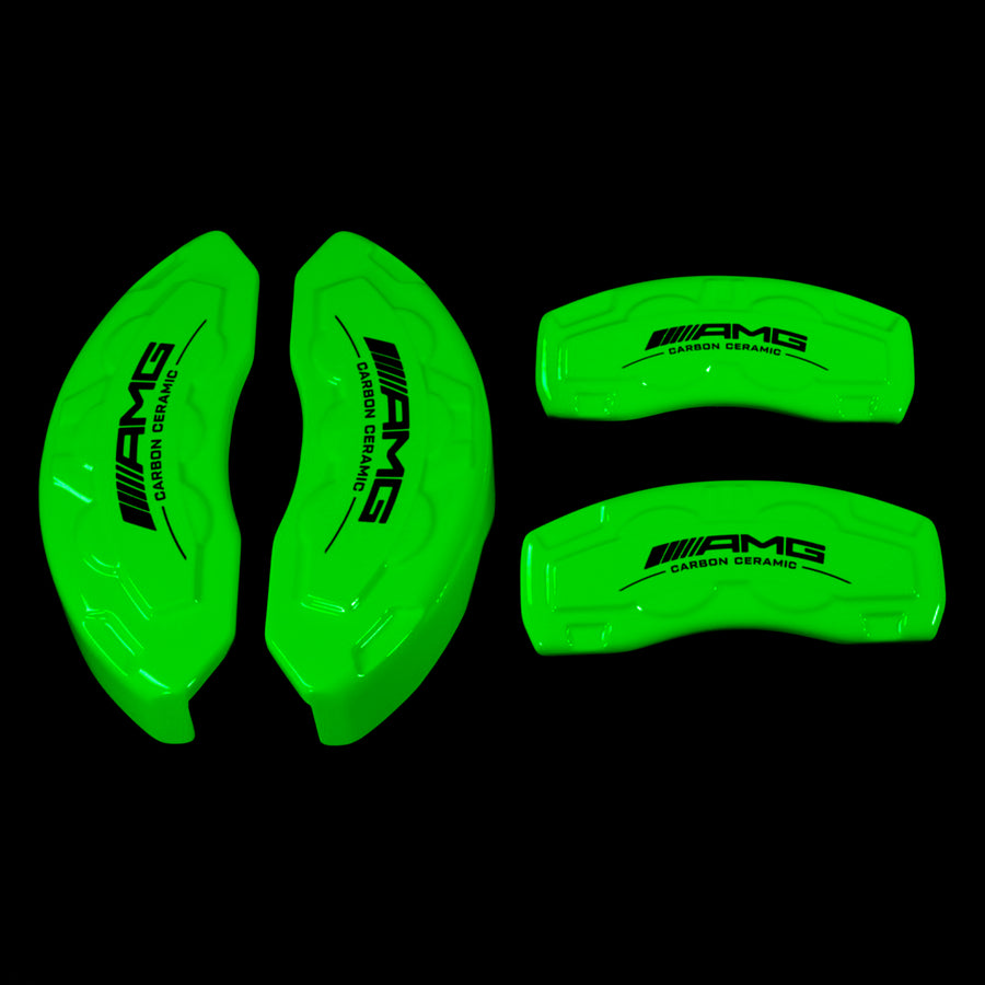 Brake Caliper Covers for Mercedes-Benz CLA250 2020-2023 – AMG Style in Green Color – Set of 4 + Warranty