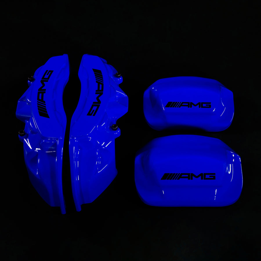 Brake Caliper Covers for Mercedes-Benz G550 1991-2018 – AMG Style in Blue Color – Set of 4 + Warranty
