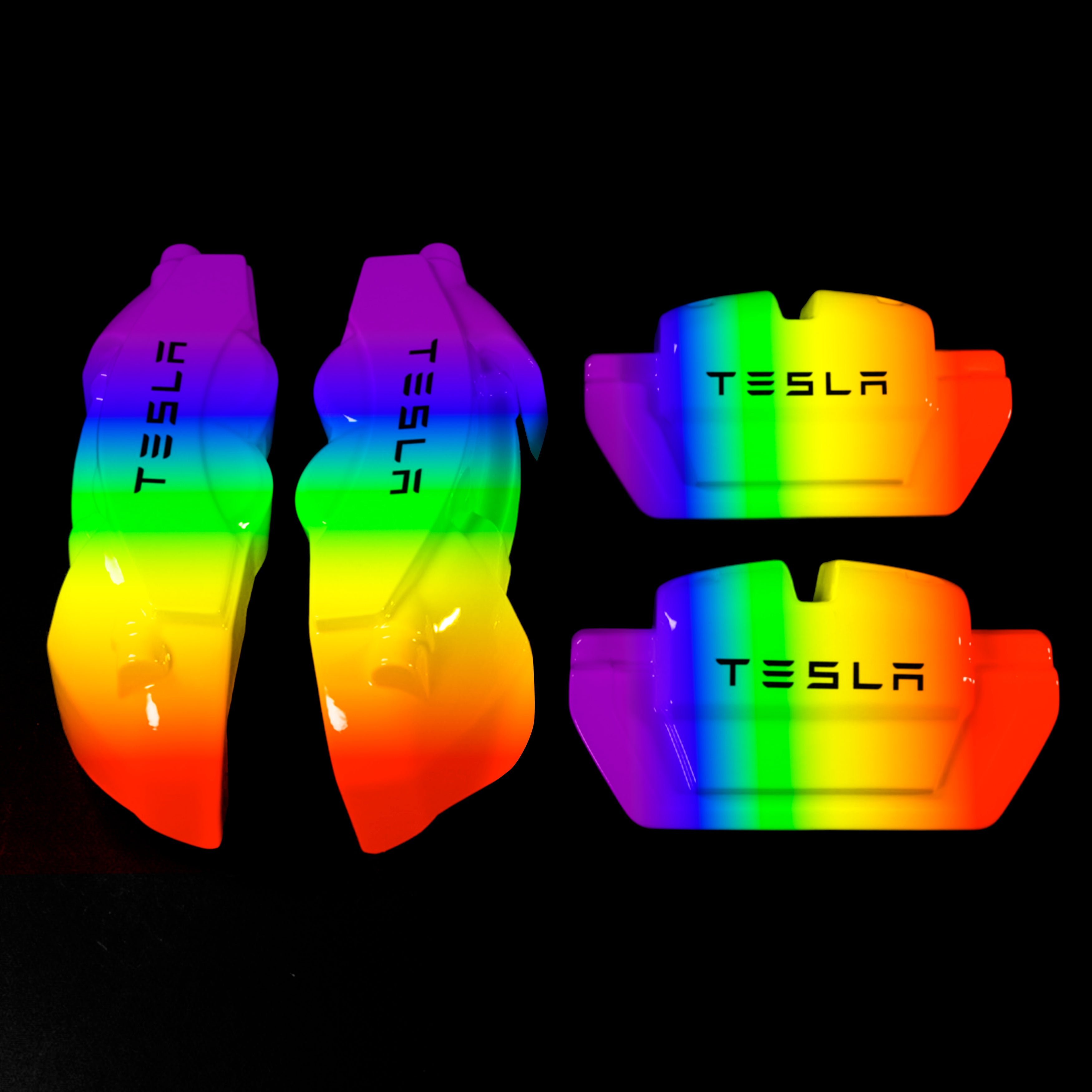 Brake Caliper Covers for Tesla Model 3 2017-2023 in Custom Color – Set of 4 + Warranty