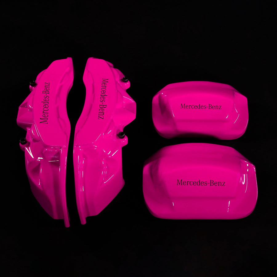 Brake Caliper Covers for Mercedes-Benz G350 1991-2018 in Fuchsia Color – Set of 4 + Warranty