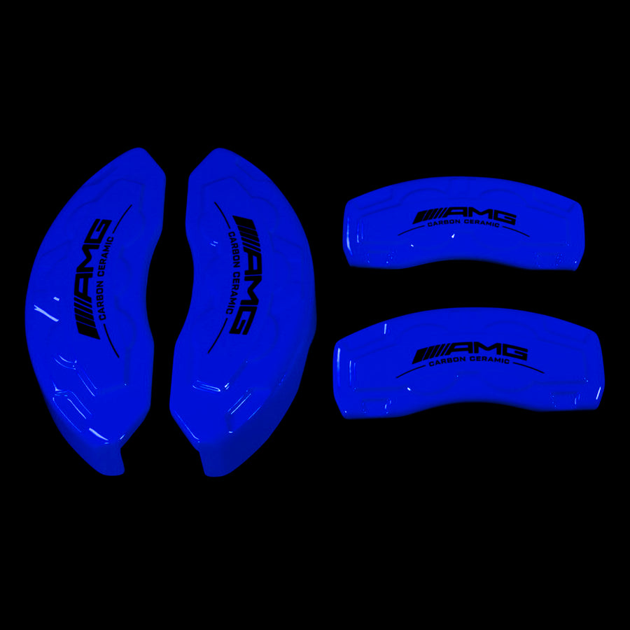 Brake Caliper Covers for Mercedes-Benz CLA250 2020-2023 – AMG Style in Blue Color – Set of 4 + Warranty