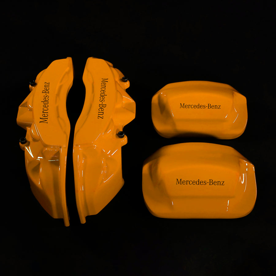 Brake Caliper Covers for Mercedes-Benz G550 1991-2018 in Orange Color – Set of 4 + Warranty
