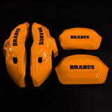 Brake Caliper Covers for Mercedes-Benz C63 2015-2018 – Brabus Style in Orange Color – Set of 4 + Warranty