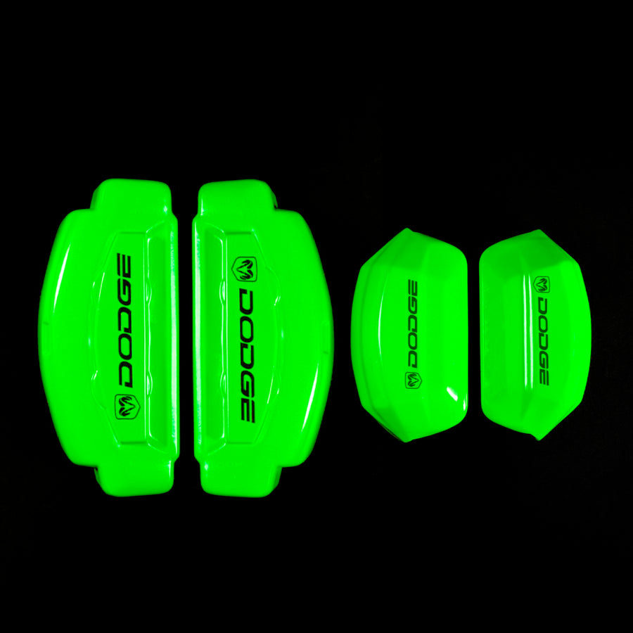 Brake Caliper Covers for Dodge RAM 1500 2019-2023 in Green Color – Set of 4 + Warranty