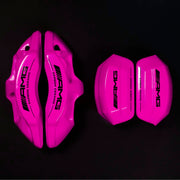 Brake Caliper Covers for Mercedes-Benz C63 2015-2018 – AMG Ceramic Style in Fuchsia Color – Set of 4 + Warranty