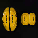Brake Caliper Covers for Mercedes-Benz E350 2003-2016 – Brabus Style in Yellow Color – Set of 4 + Warranty