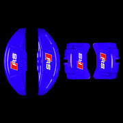 Brake Caliper Covers for Audi A6 2012-2015 – RS Style in Blue Color – Set of 4 + Warranty