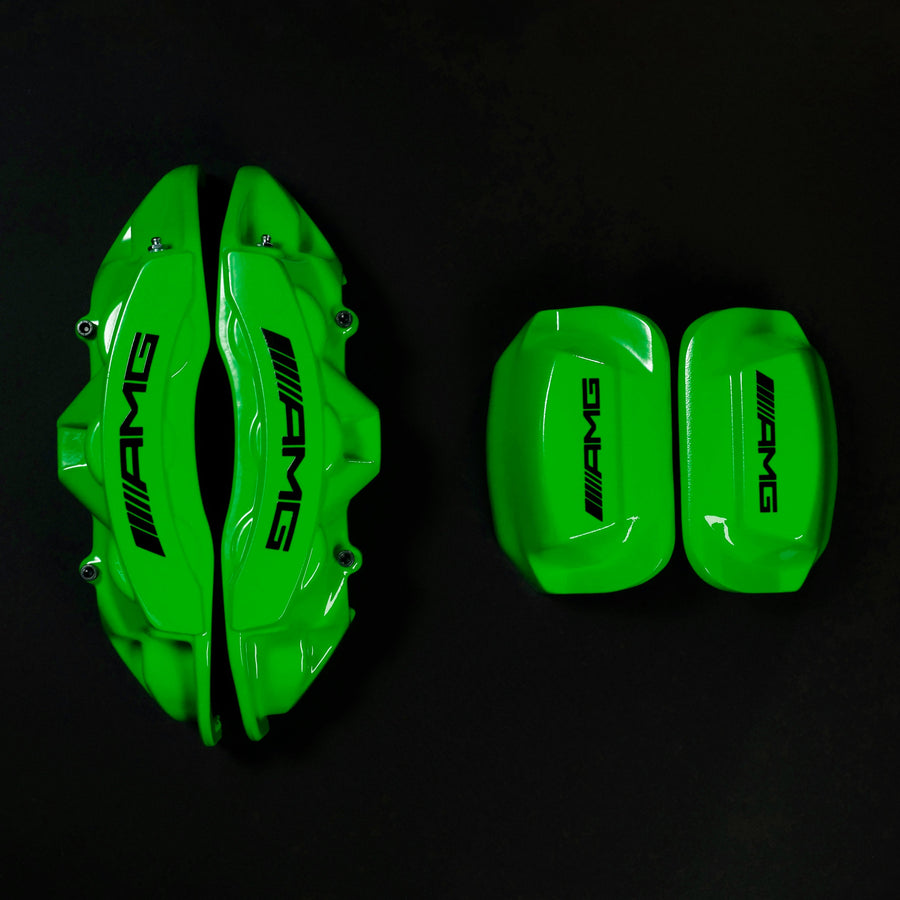 Brake Caliper Covers for Mercedes-Benz G55 1991-2018 – AMG Style in Green Color – Set of 4 + Warranty