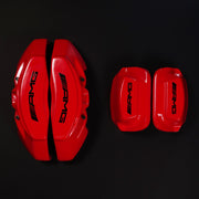 Brake Caliper Covers for Mercedes-Benz E550 2003-2016 – AMG Style in Red Color – Set of 4 + Warranty