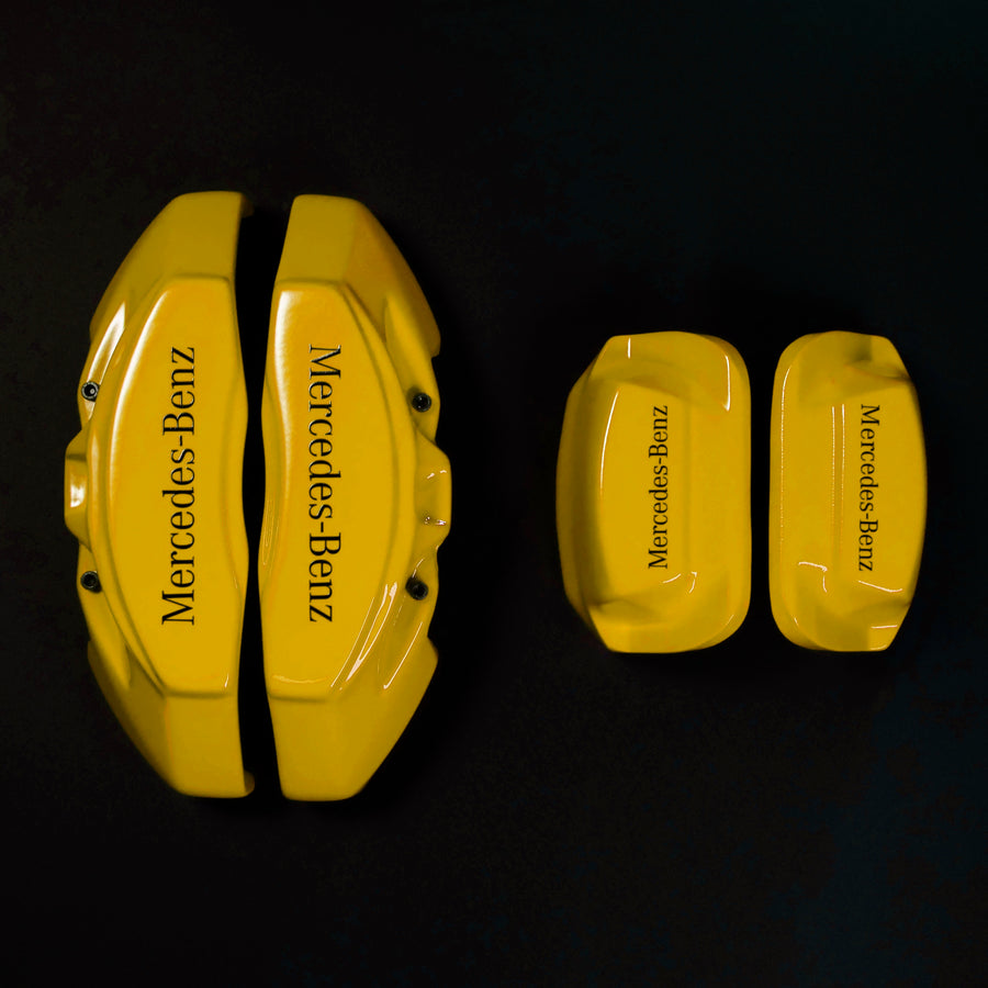 Brake Caliper Covers for Mercedes-Benz E400 2003-2016 in Yellow Color Set of 4 + Warranty