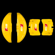Brake Caliper Covers for Audi A6 2012-2015 – RS Style in Yellow Color – Set of 4 + Warranty