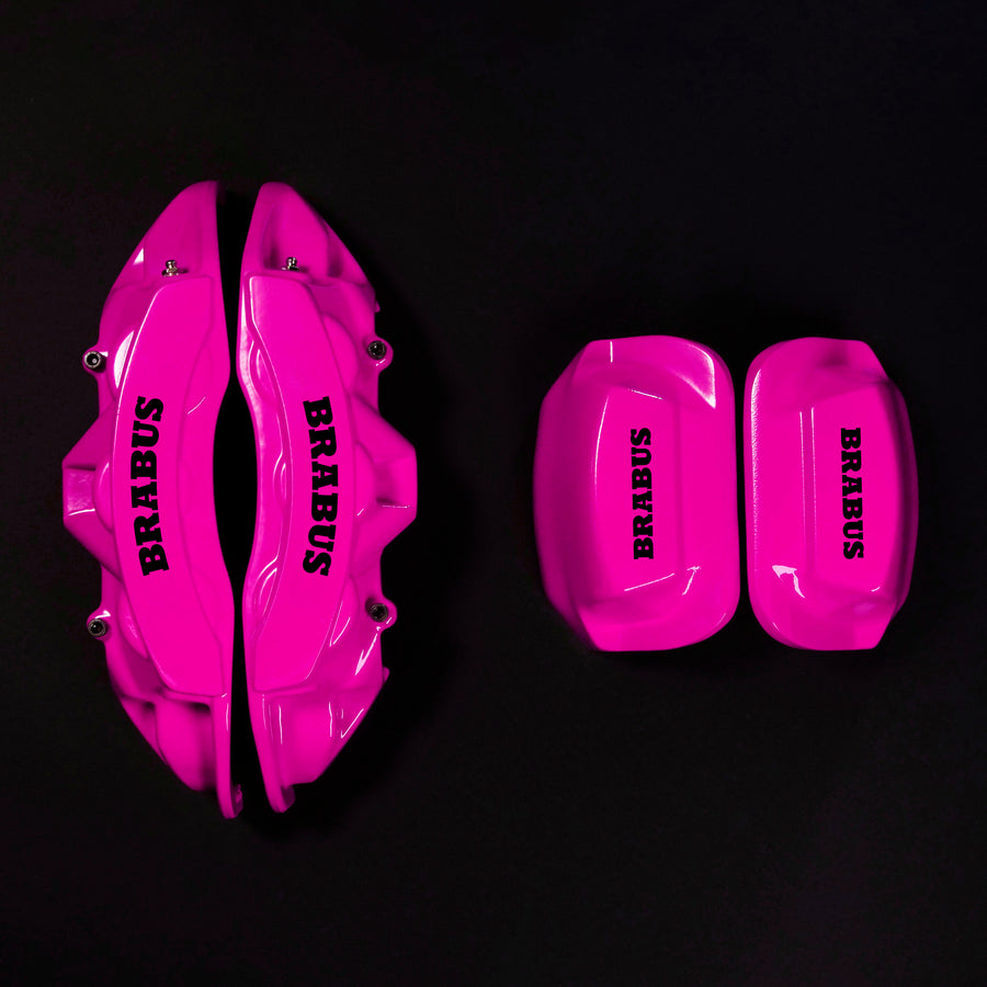 Brake Caliper Covers for Mercedes-Benz G550 1991-2018 – Brabus in Fuchsia Color – Set of 4 + Warranty