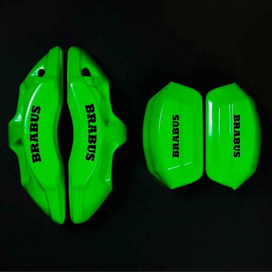 Brake Caliper Covers for Mercedes-Benz C63 2015-2018 – in Green Color – Set of 4 + Warranty