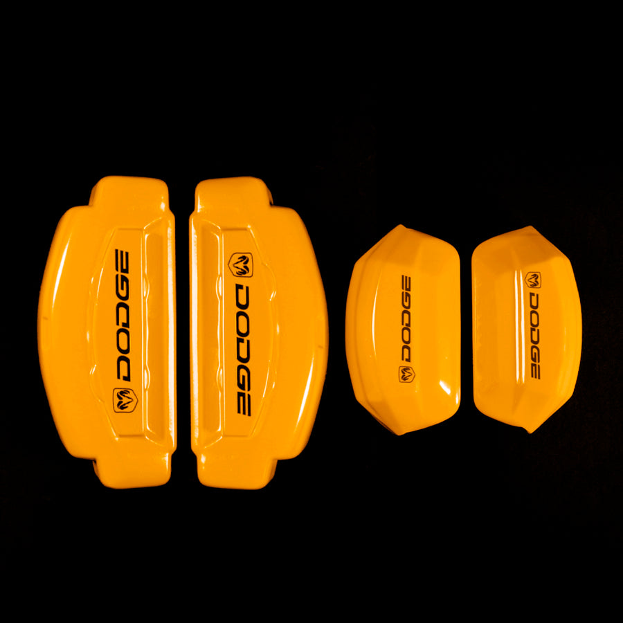 Brake Caliper Covers for Dodge RAM 1500 2002-2008 in Orange Color – Set of 4 + Warranty