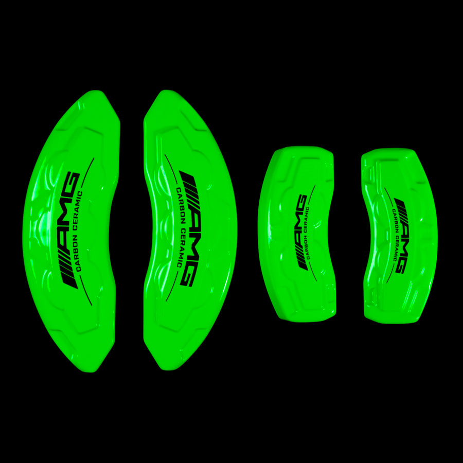 Brake Caliper Covers for Mercedes-Benz CLA250 2020-2023 – AMG Style in Green Color – Set of 4 + Warranty