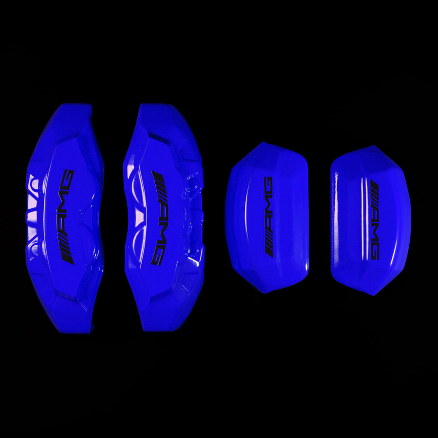Brake Caliper Covers for Mercedes-Benz E450 2017-2023 – AMG Style in Blue Color – Set of 4 + Warranty