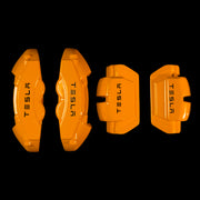 Brake Caliper Covers for Tesla Model 3 2017-2023 in Orange Color – Set of 4 + Warranty