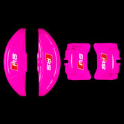 Brake Caliper Covers for Audi A6 2012-2015 – RS Style in Fuchsia Color – Set of 4 + Warranty