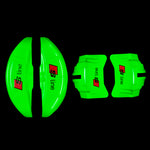 Brake Caliper Covers for Audi A6 2012-2015 – S line Style in Green Color – Set of 4 + Warranty