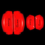 Brake Caliper Covers for Dodge Charger 2006-2020 – SRT Style in Red Color – Set of 4 + Warranty