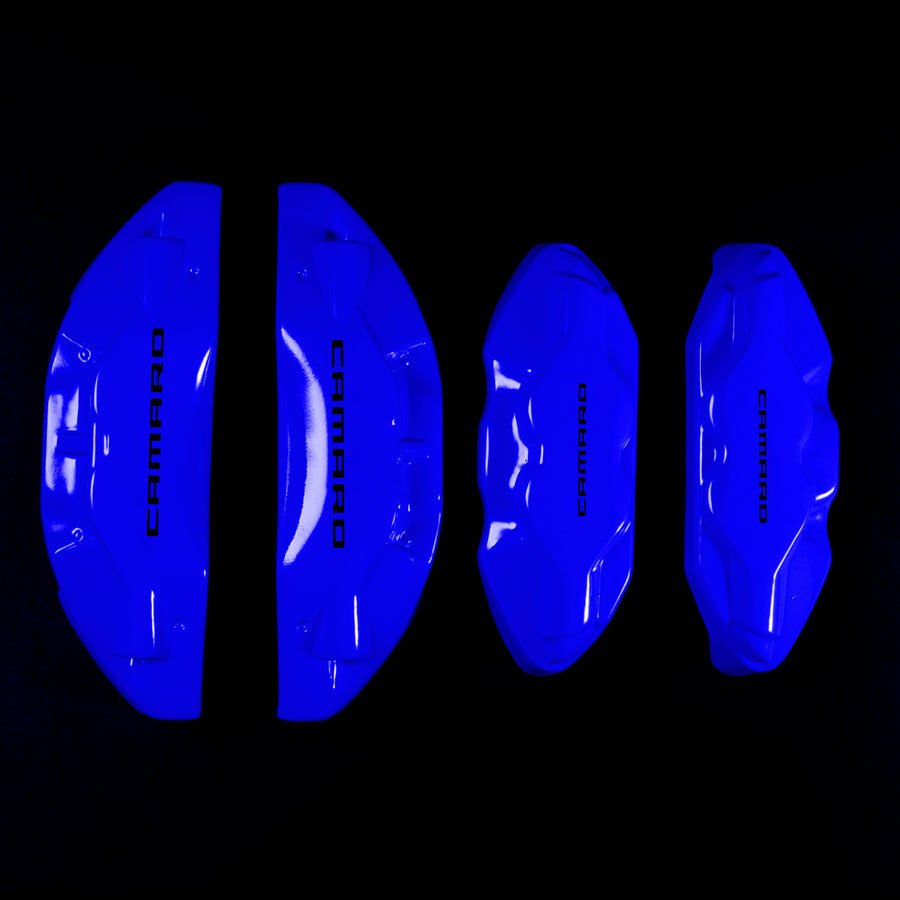 Brake Caliper Covers for Chevrolet Camaro SS 2016-2022 in Blue Color – Set of 4 + Warranty