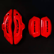 Brake Caliper Covers for Mercedes-Benz C63 2015-2018 – AMG Ceramic Style in Red Color – Set of 4 + Warranty