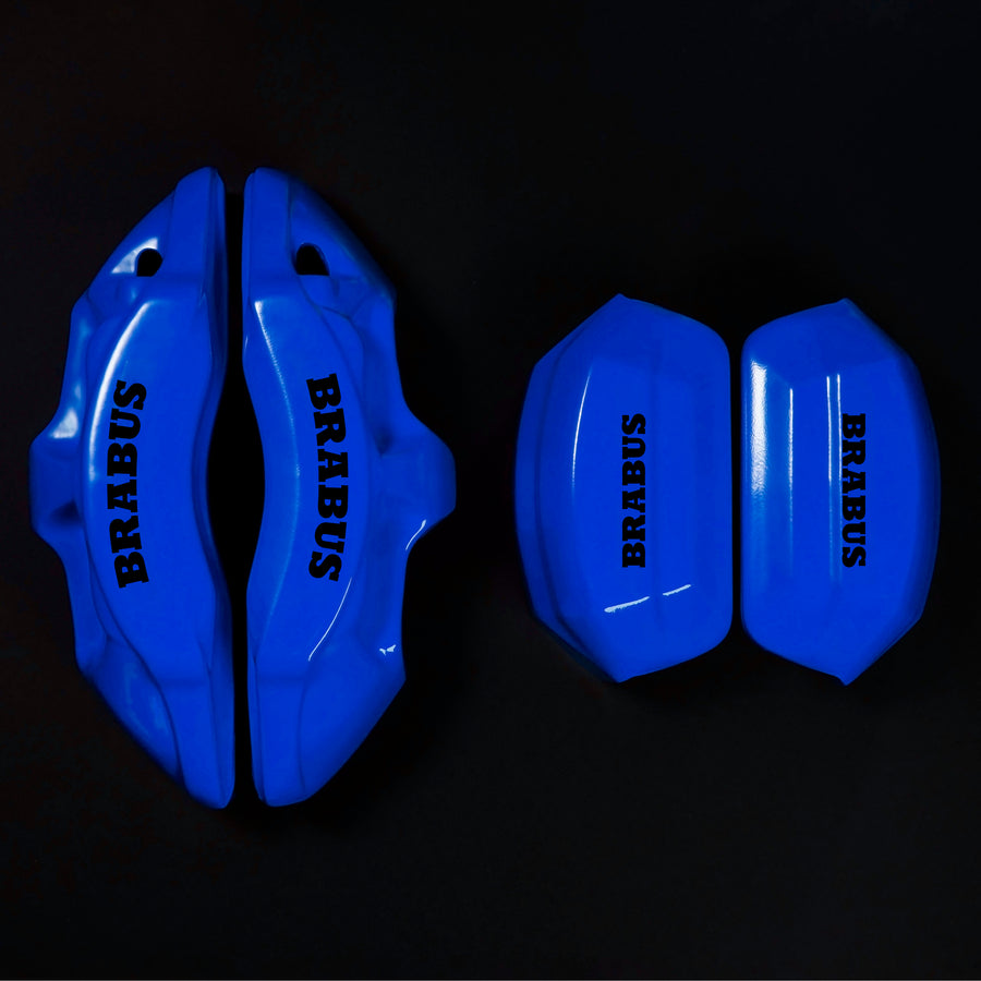 Brake Caliper Covers for Mercedes-Benz C63 2015-2018 – in Blue Color – Set of 4 + Warranty