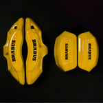 Brake Caliper Covers for Mercedes-Benz C43 2015-2018 – Brabus Style in Yellow Color – Set of 4 + Warranty