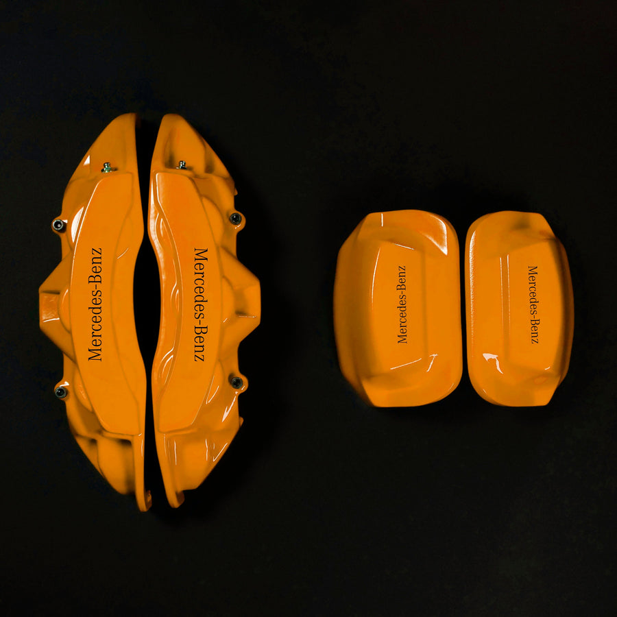 Brake Caliper Covers for Mercedes-Benz G55 1991-2018 in Orange Color – Set of 4 + Warranty