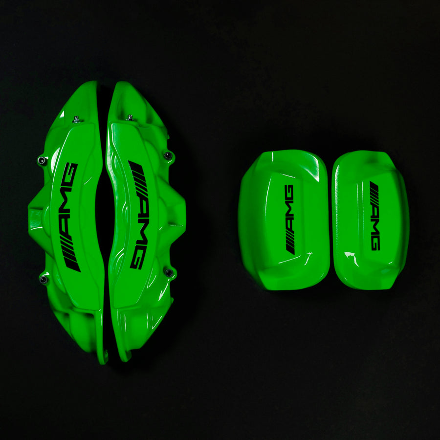 Brake Caliper Covers for Mercedes-Benz G550 1991-2018 – AMG Style in Green Color – Set of 4 + Warranty