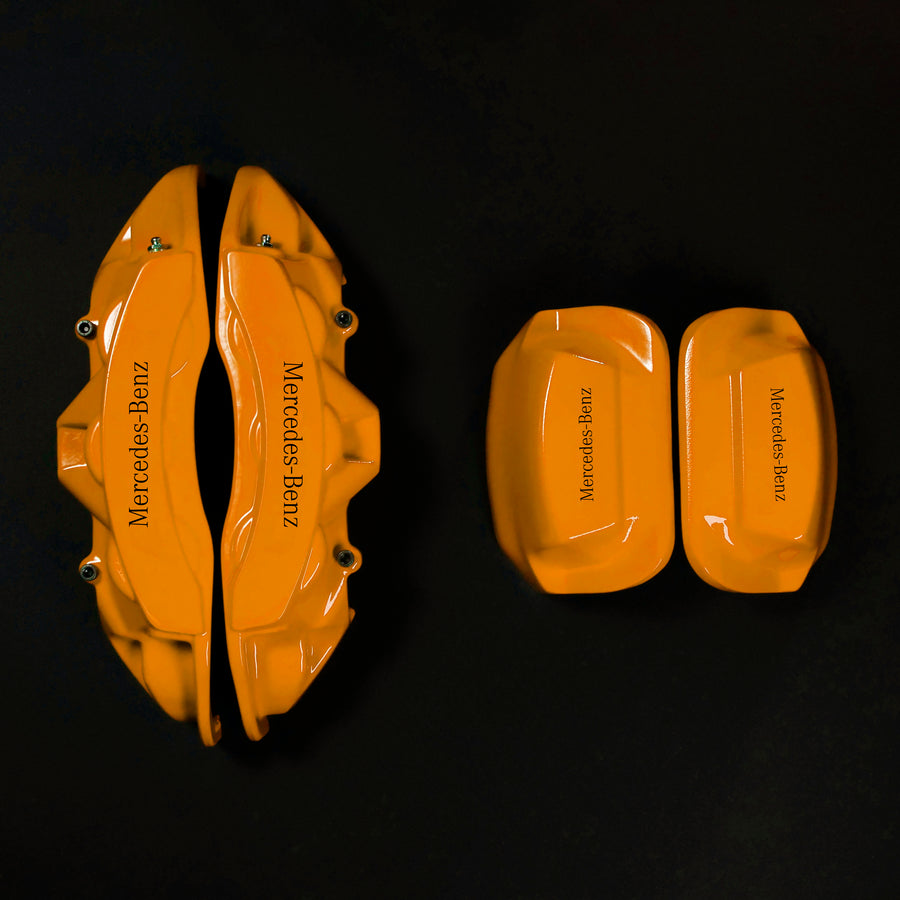 Brake Caliper Covers for Mercedes-Benz G550 1991-2018 in Orange Color – Set of 4 + Warranty